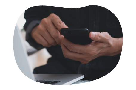 The owner of an entertainment business calculates their insurance costs. The owner of an entertainment business calculates their insurance costs.