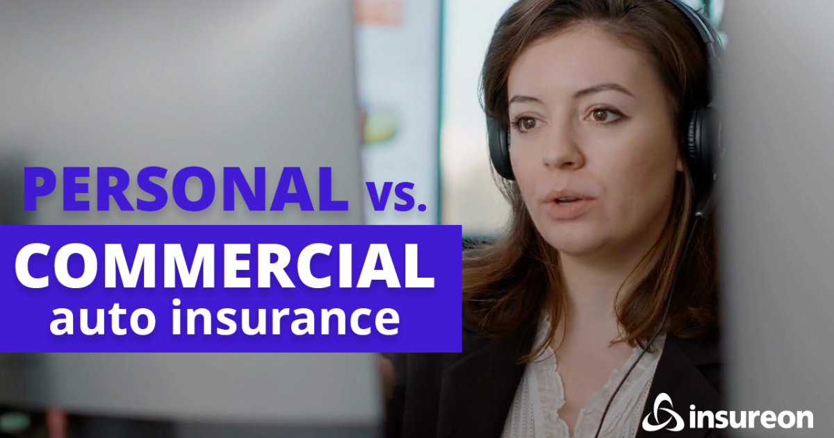 Commercial Vs. Personal Auto Insurance: Side-by-Side | Insureon